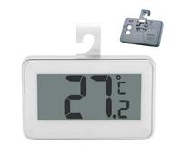 Thermomètre Numérique Pour Réfrigérateur - Accessoires Frigo avec Écran LCD for Kitchen Monitoring | ABS with Compact Design, Temperature Display Tool, Freezer and Refrigerator Gauge 6.8x4.3x1cm