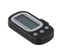 Thermomètre numérique pour réfrigérateur avec conversion C/F, plage de -20 °C à 50 °C, grand écran LCD, mémoire de température min/maxi, crochet pliable pour réfrigérateur ou utilisation en intérieur