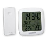 Thermomètre numérique radio-réveil Fackelmann Tecno ref 16394 Blanc G