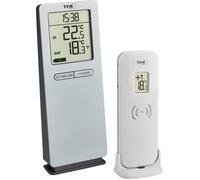 TFA Dostmann Funk-Thermometer LOGOneo Thermomètre numérique radiopiloté argent