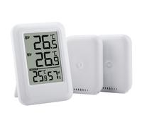 Thermomètre numérique sans fil intérieur extérieur avec 2 capteurs