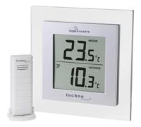 Thermomètre numérique Techno Line MA 10450 argent, transparent