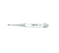 Thermomètre numérique vétérinaire Compatible, Emballage Flexible for Animaux, Embout Souple et Pliable, for de Compagnie(Gray)