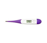Thermomètre numérique vétérinaire Compatible, Emballage Flexible for Animaux, Embout Souple et Pliable, for de Compagnie(Pure)