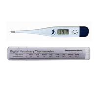 Thermomètre numérique vétérinaire pour vétérinaires et propriétaires d'animaux de compagnie de chiens, chats, chevaux et animaux avec des caractéristiques de loisirs gratuites