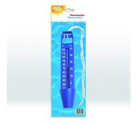 Thermomètre piscine - BSI - Thermomètre 26 cm - Étanche - Flottant ou suspendu - Lecture facile