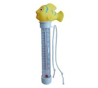 Thermometre Piscine, Thermomètre à Piscine Flottante Animale de Dessins Animés avec Ficelle, Grand Affichage à Lecture Facile, Jauge de Température à Eau Pour Piscines, Spas, Aquariums