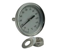 Thermomètre pour Alambic De 1/2" - 0°C à 120 °C Pour Condenseur, Fumeur