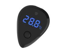Thermomètre Pour Aquarium,Jauge De Capteur De Température - Contrôle Tactile Moniteur Affichage LED Compteur Précis Pour Maison Animalerie École Projets Scientifiques Expositions De Tortues