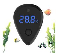 Thermomètre pour Aquarium | Jauge De Capteur De Température,Moniteur à Commande Tactile avec Affichage LED Jauge de Précision pour Aquariums Publics et Domestiques, Animaleries, Projets Scientifiques,