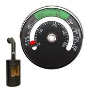 Thermomètre Pour Cheminée À Bois, Mètre De Tuyau De Cheminée, Thermomètre De Poêle Magnétique, Mètre De Tuyau De Cheminées Magnétique Pour Empêcher La Surchauffe