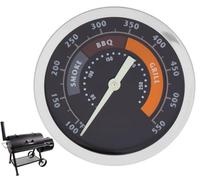 Thermomètre pour fumoir Oklahoma Joe's Accessoires 3695528R06 Oklahoma Joe Grill Pièces Indicateur de chaleur précis pour la plupart des barbecues à gaz à charbon de bois d'ouverture de 13/16" et