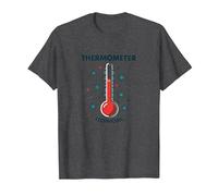 Thermomètre pour infirmières et techniciens - Cadeau médical Amusant T-Shirt, Homme, Chiné Foncé, M