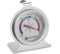 Thermomètre pour réfrigérateur 60x40x(H)70 mm Hendi Gris