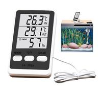 Thermomètre Pour Réfrigérateur | Compteur d'Humidité Numérique Domestique - Hygromètre Étanche pour Réfrigérateur Cave à Vin Congélateur Électroménager Cuisine Aquarium