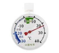 Thermomètre pour Réfrigérateur Rond en Plastique ±2°c/±2%