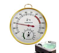 Thermomètre Pour Sauna À Vapeur Jauge D'Humidité