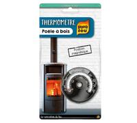 Thermomètre Pyrofeu fixation magnétique pour poêle à bois