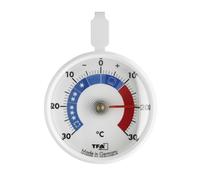 Thermomètre réfrigérant, rond, blanc, 14.4006, TFA Dostmann