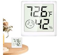 Thermomètre Répété, Thermomètre Numérique Mini Thermomètre Numérique Intérieur Et Humidité D'air Avec Écran LCD | Appareils De Mesure Électronique Pour Congélateur, Salle Pe