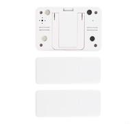 Thermomètre sans fil intérieur et extérieur avec hygromètre, humidité pour station météo domestique, portée de 100 m, capteur étanche IP44, réception sans fil de 100 m, blanc