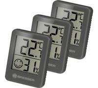 Thermomètre Temeo Hygro Indicateur set de 3 unit. Gris - 7001001QT500 Noir G