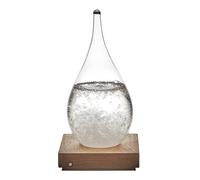 Thermomètre tempête lumineux La Chaise Longue en forme de goutte Transparent