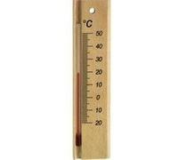 TFA Dostmann Analoges Innenthermometer aus Buche Thermomètre bois 12.1053.05