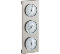 TFA 20.2034 Station Météo Analogique Acier Inox Inoxydable Solide Baromètre
