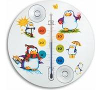 Thermomètre TFA Thermomètre de fenêtre analogique PINGUIN 14.6016.20 blanc G