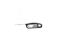 TFA Dostmann Thermo Jack thermomètre digital à piquer, 30.1047.01, idéal pour contrôler la température (viande, rôti, aliments pour bébés), polyvalent, lavable, noir