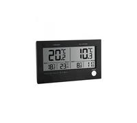 Thermomètre TFA Thermomètre radio TWIN 30.3048 noir