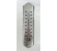 Thermomètre traditionnel zinc grand modèle 30 cm
