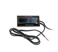 Koso Europe Thermomètre KOSO SUPER SLIM Huile-Eau Température Universel Moto/Roller/Quad Bleu