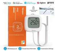 Thermomètre Zigbee Sonoff SNZB-02LD avec sonde de 1,5 m et écran LCD IP65 Smart
