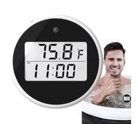 Thermomètres De Bain Froid À Affichage LED - Thermomètres De Bain Glacé | Thermomètres De Piscine À Plongée Froide Flottants, Thermomètre À Eau Flottant Solaire Numérique Pour Baignoire Et Piscine