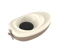Thermomètres de bain pour nouveau-nés à affichage numérique, voyant d'avertissement à 3 couleurs, ABS étanche, idéal pour les voyages et les soins à domicile, bain essentiel pour bébé, alerte à trois