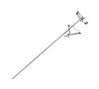 Thermomètres de four à grands cadrans 280 °C en acier inoxydable pour barbecue, cuisson des grillades et des aliments à frire thermomètres pour la cuisson