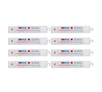 Thermomètres de réfrigérateur avec crochet de suspension, 8/10 unités, thermomètres mécaniques adaptés à divers appareils de refroidissement, crochet