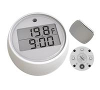 Thermomètres flottants pour bain de glace - de thermomètre de piscine étanche, lecture de température sur l'écran LED, fonction minuterie intégrée | essentiels pour l'immer