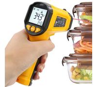 Thermomètres infrarouges, jauge non industrielle, capteur de haute précision, compteur de réponse rapide, moniteur de température en temps réel, construction robuste, parfait pour l'équipement, la