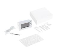 Thermomètres numériques avec longue sonde alarme haute basse température -50 à 100 ℃/-50 à 300 ℃ Thermomètre haute température alimenté par piles