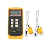 Thermomètres portables de type K avec mode Kelvin Celsius Fahrenheits et fonction d'auto-étalonnage Compteur de température industrielle