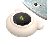 Thermomètres Sécurisés Baignoire Digitaux,7,5x8cm Thermomètres Bébé Eau Précis Pour Nouveau-Nés Avec Affichage LED Et Alarme,ABS Jouets De Bain Étanches Ludiques,Sûr Et Confortable,pour Baignoire