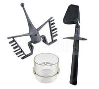 Thermomix Bimby TM31 Pièces de rechange adaptables, spatule + papillon + joint + bouchon doseur