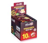 THERMOPAD Ceinture chauffante S-XL (Extensible/Velcro) - L'ORIGINAL : 3 ou 10 Pieces de Ceintures rénales chauffantes - activé par l'air - Utilisation immédiate