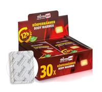 THERMOPAD Chauffe Corps - L'ORIGINAL : 10 ou 30 Pieces de chaufferettes pour jusqu'à 12 Heures de Chaleur pour Tout Le Corps - activé par l'air - Utilisation immédiate
