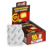 THERMOPAD Chauffe Corps : 10 Pieces de chaufferettes pour jusqu'à 12 Heures de Chaleur pour Tout Le Corps - activé par l'air - Utilisation immédiate