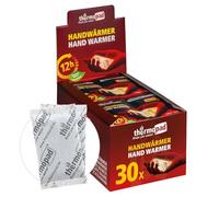 THERMOPAD Chauffe Mains L Original 30 Paires de Coussinets Chauffants 12 h de Chaleur I prets a l Emploi I Extra Chaud Ideal pour activites Plein air et Gants I Coussinets Chauffe Mains