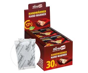 THERMOPAD Chauffe-Mains - L'ORIGINAL : 5, 10 ou 30 Paires de chaufferettes pour jusqu'à 12 Heures de Chaleur dans Les Gants ou dans la Poche - activé par l'air - Utilisation immédiate